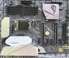ASUS ROG Strix Z370-E Gaming WiFi Motherboard - Intel LGA 1151 - Tested - Excellent Condition