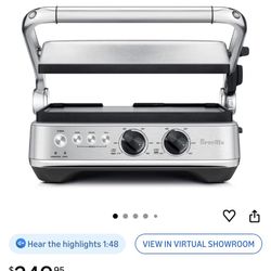 $150 Like New Breville Panini Press!!