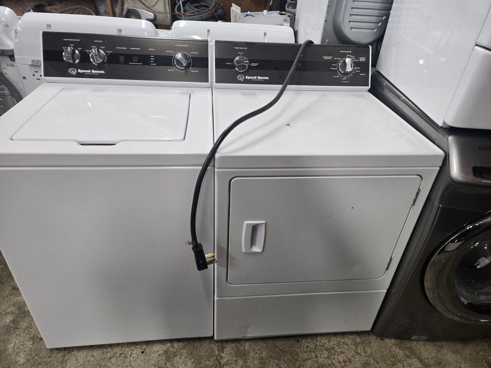 Speed Queen Washer And Dryer Tr5 Topload