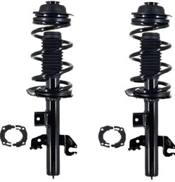Pair Suspension Strut and Coil Spring Assembly FCS 1337128L fits 14-18 Jeep Cherokee