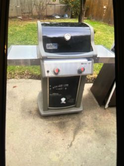 Weber 2 burner grill