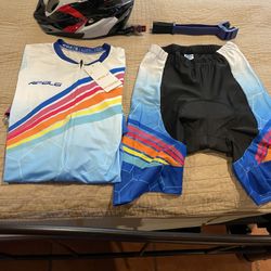 Bundle Bike Gear AIPELEI Cycling Apparel Size M 