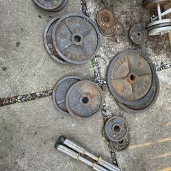 550 LBS 2” Weights Olympic And 1” Inch