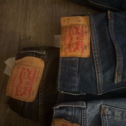 Levis 501’s Jeans, washed, 30,30