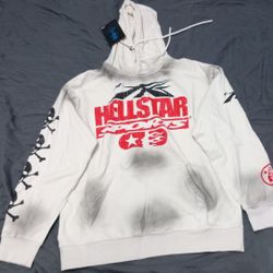 Hellstar Men's Hoodie Size LARGE 