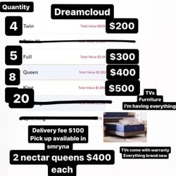 Dreamcloud Mattresses