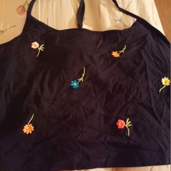 Brand New Ladies Large Pink Crop Top 