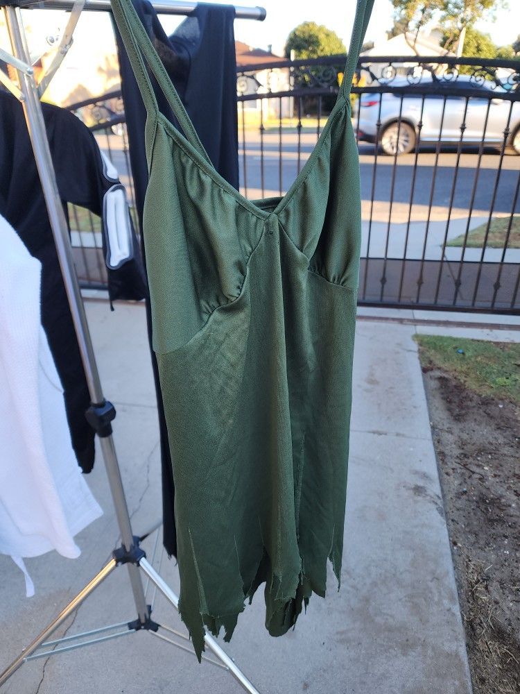 Green Dress Halloween Costume