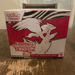 Pokemon White Flare Elite Trainer Box Factory Sealed