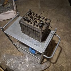 Vintage railroad signal