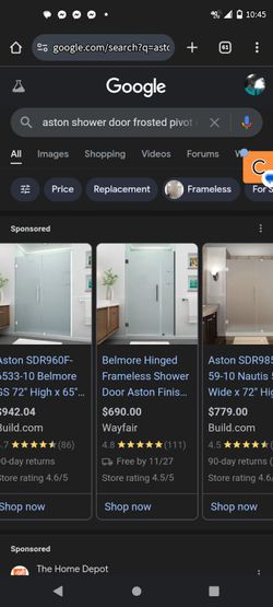 Shower doors, trim install kits, towel bars, etc all bathroom remodel items, brand new!!! Bundle & save TODAY!