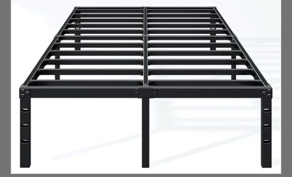 Queen bed metal frame 14"