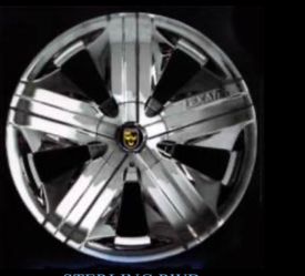Lexani sterling chrome Rims 18 inch
