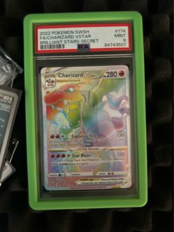 pokemon Brilliant stars Charizard Rainbow
