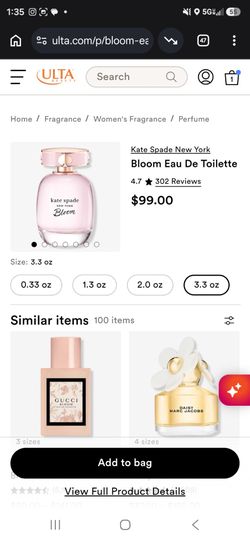 Kate Spade Bloom Eau de Toilette