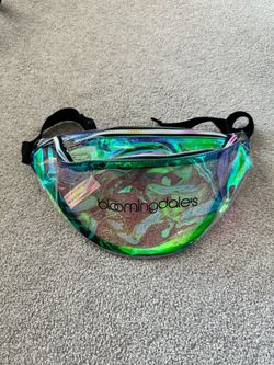 Bloomingdale’s iridescent bag