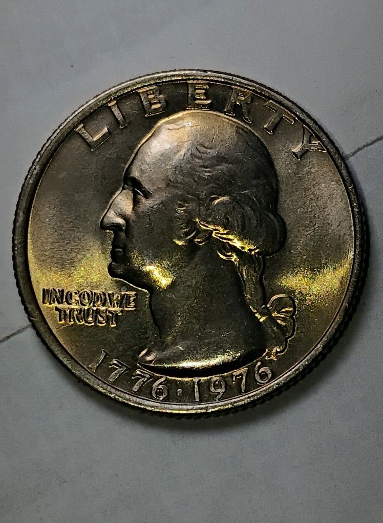 Rare 1976 Bicentennial Double Died Washington Quarter!