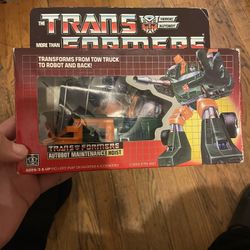 vintage 1985 Hasbro G1 Transformers Hoist action figure 