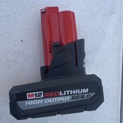 Milwaukee M12 12-Volt Lithium-Ion XC High Output 5.0 Ah Battery Pack