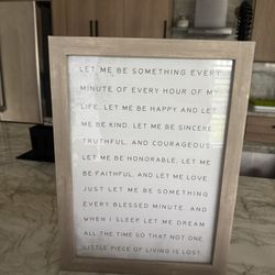 Sign / Home Decor 
