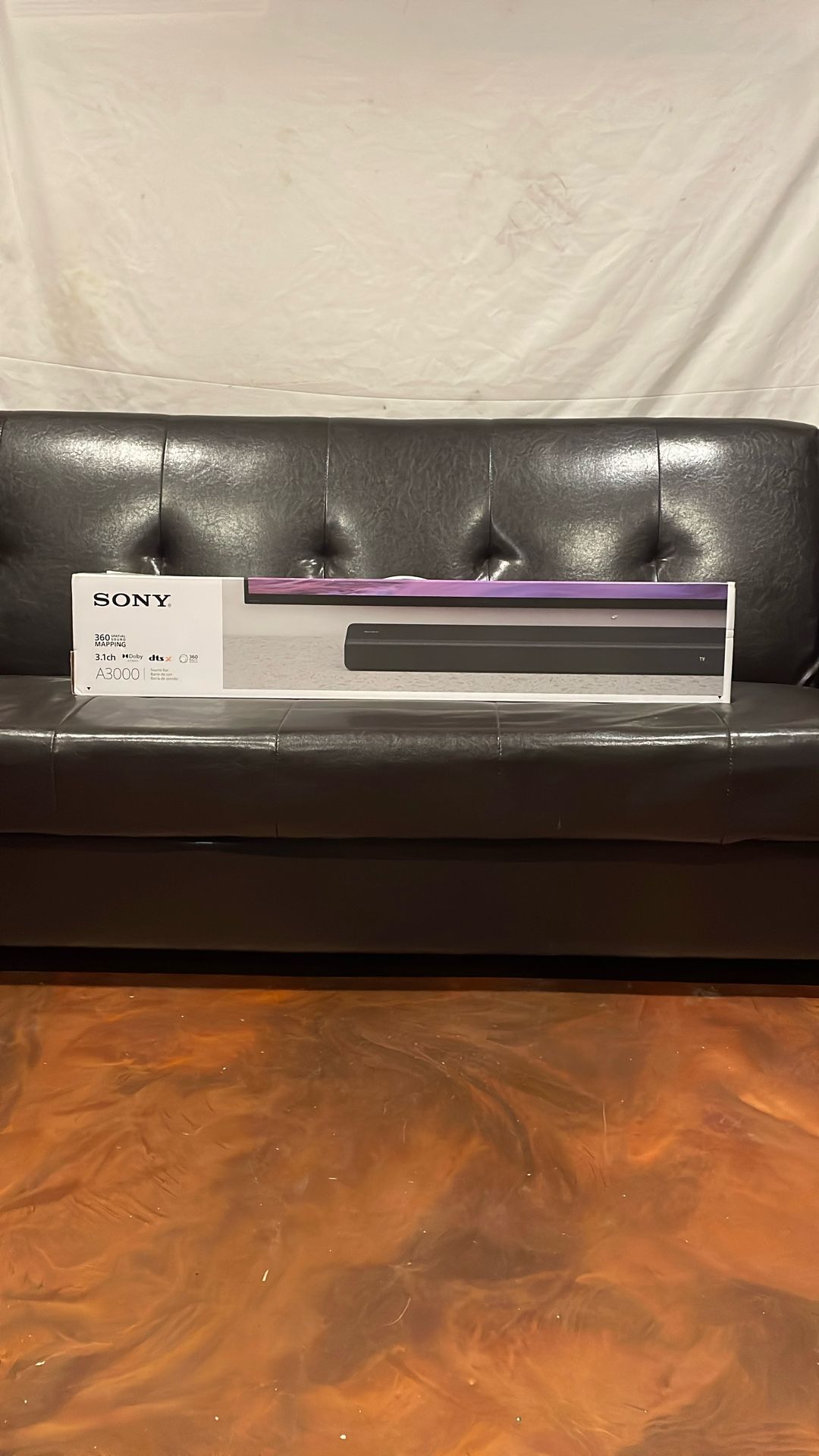 New SONY Sound Bar With Built In Subwoofers & 360 All Around Sound Mapping. 