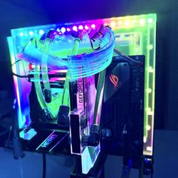 Liquid Water Cooling Gaming PC Desktop — Ryzen 9 5900X / RTX 3080 / 64GB DDR4 / 2TB SSD