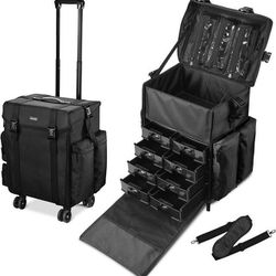 Brand New Professional Rolling Makeup Case For $120