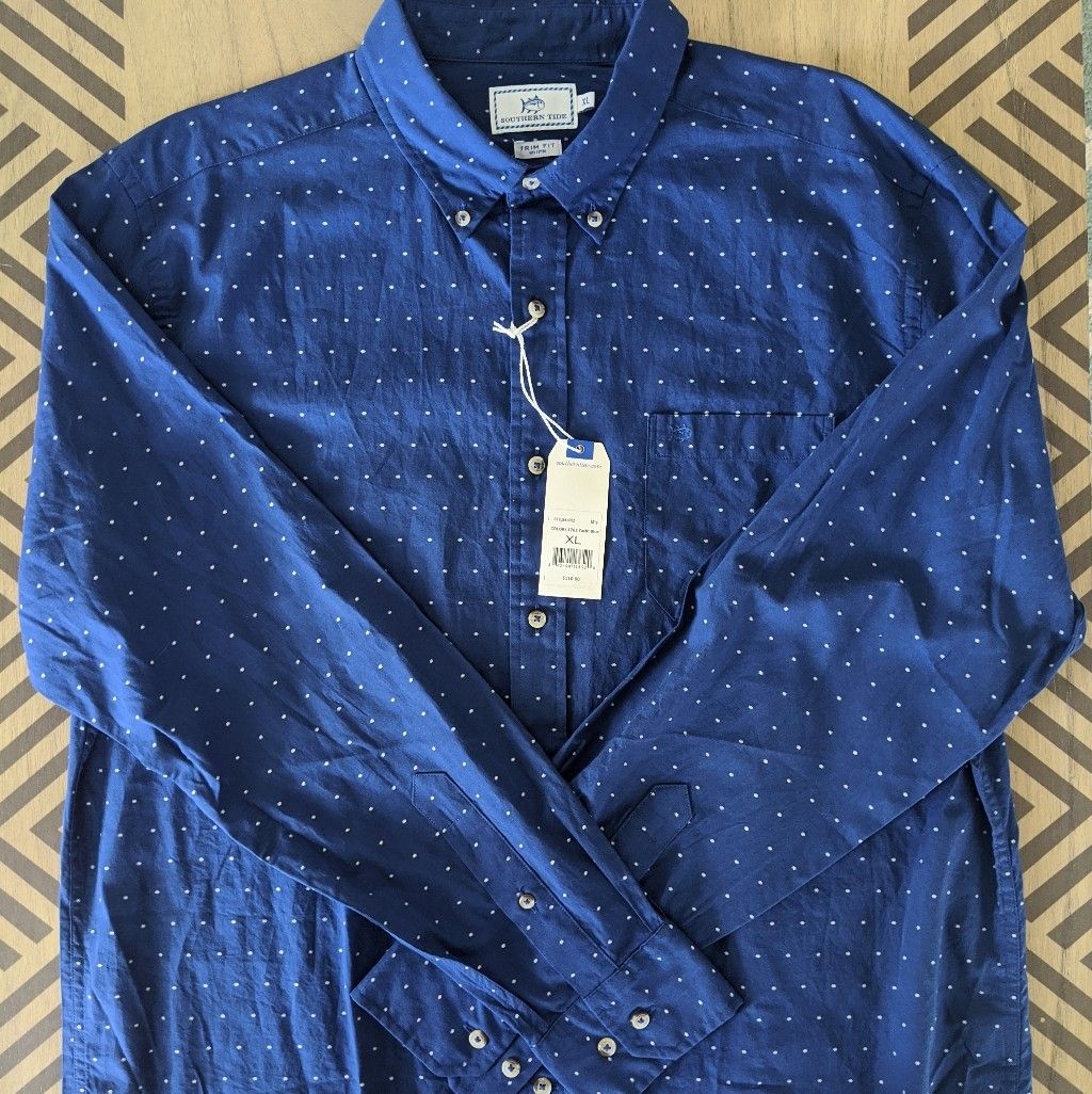 Men's Southern Tide Long Sleeve Shirt sz XL