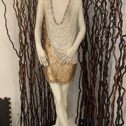 Nicole Miller Gorgeous, Sequined, Mini Dress