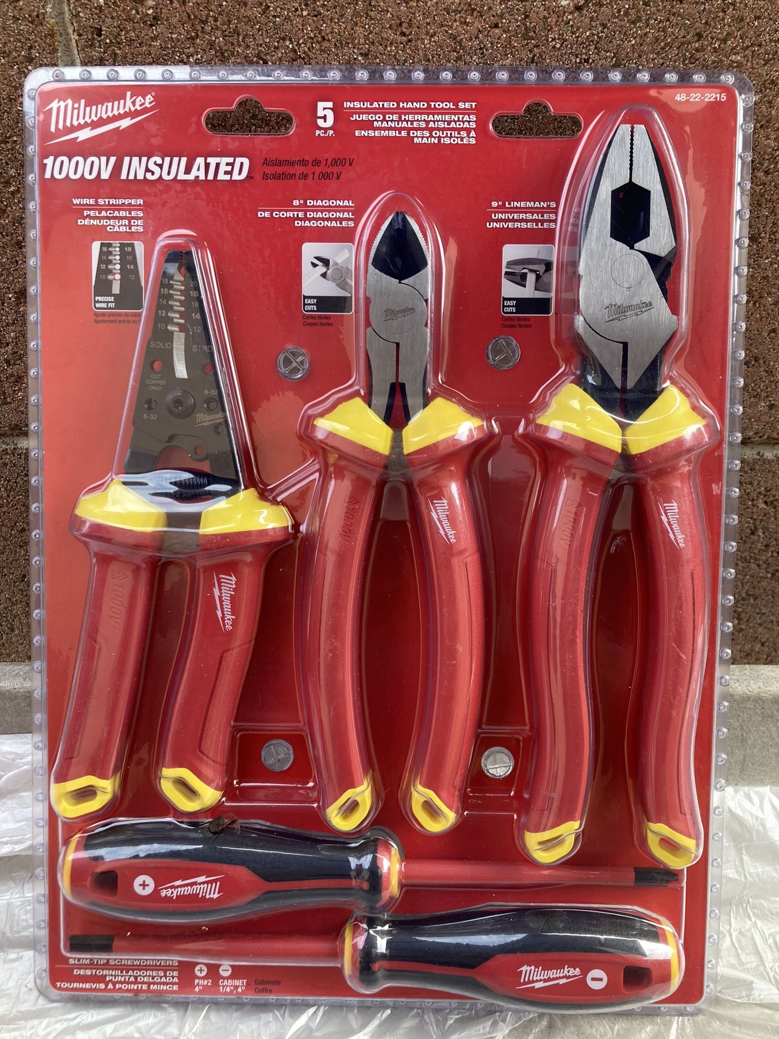 Milwaukee Insulated Tools 5 PCs