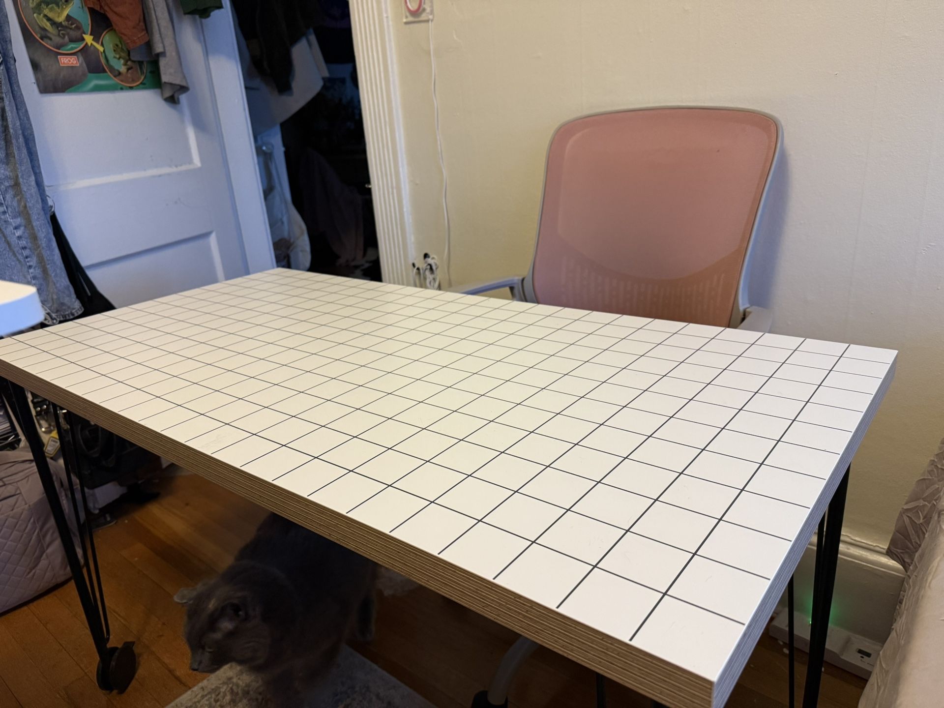 rolling desk