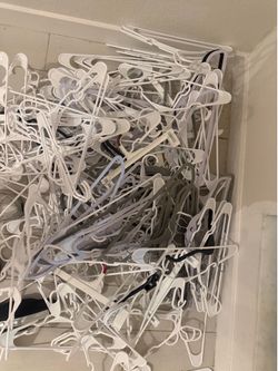 FREE- LOTS of hangers. NEED gone NOW