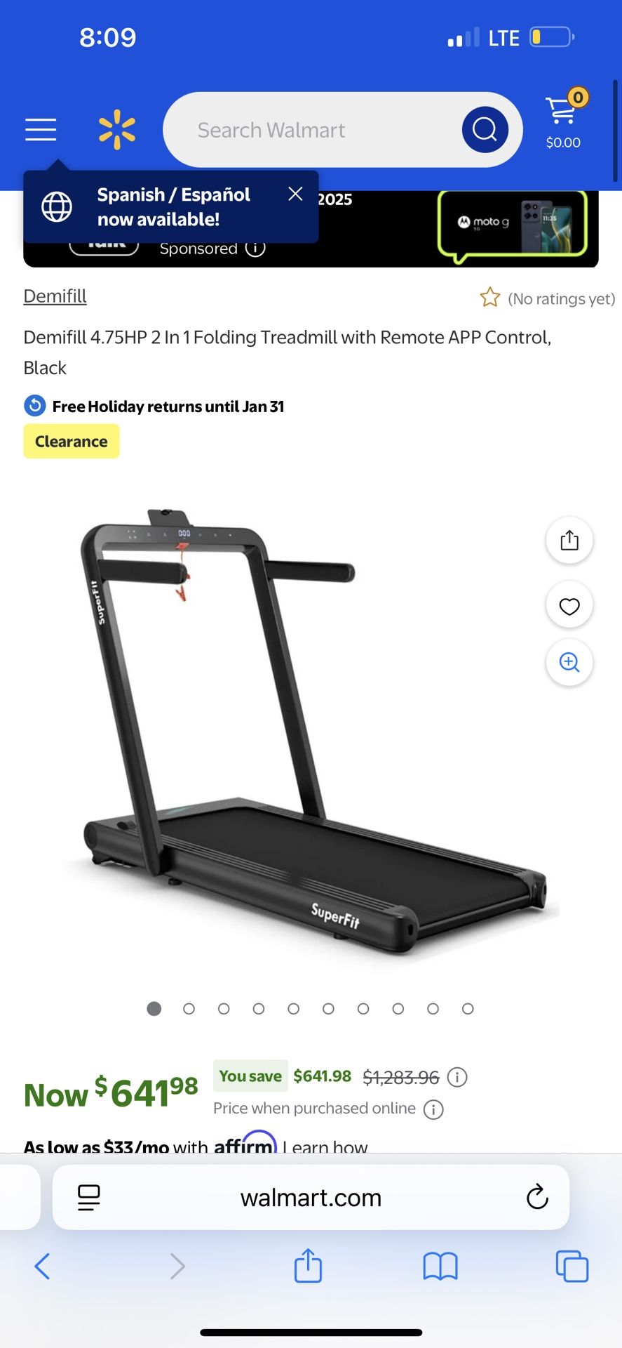 Treadmill