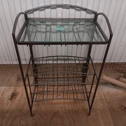 Wine Bottle Holder And Table