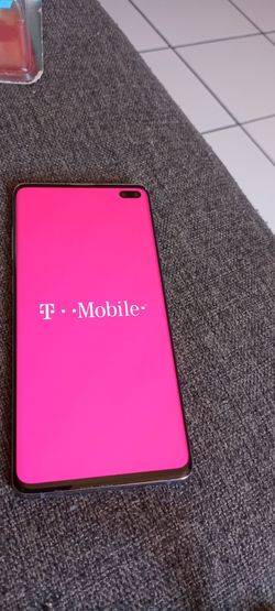Telefono samsung galaxy S10+ de tmobile tiene cuenta google  leer por favor  esta casi nuevo