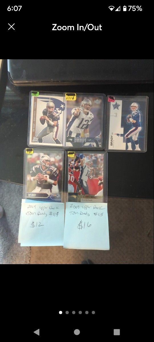 Tom Brady Football Cards