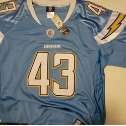 New San Diego Chargers Jersey Size Large 