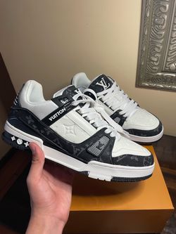 Lv trainers white black color brand new