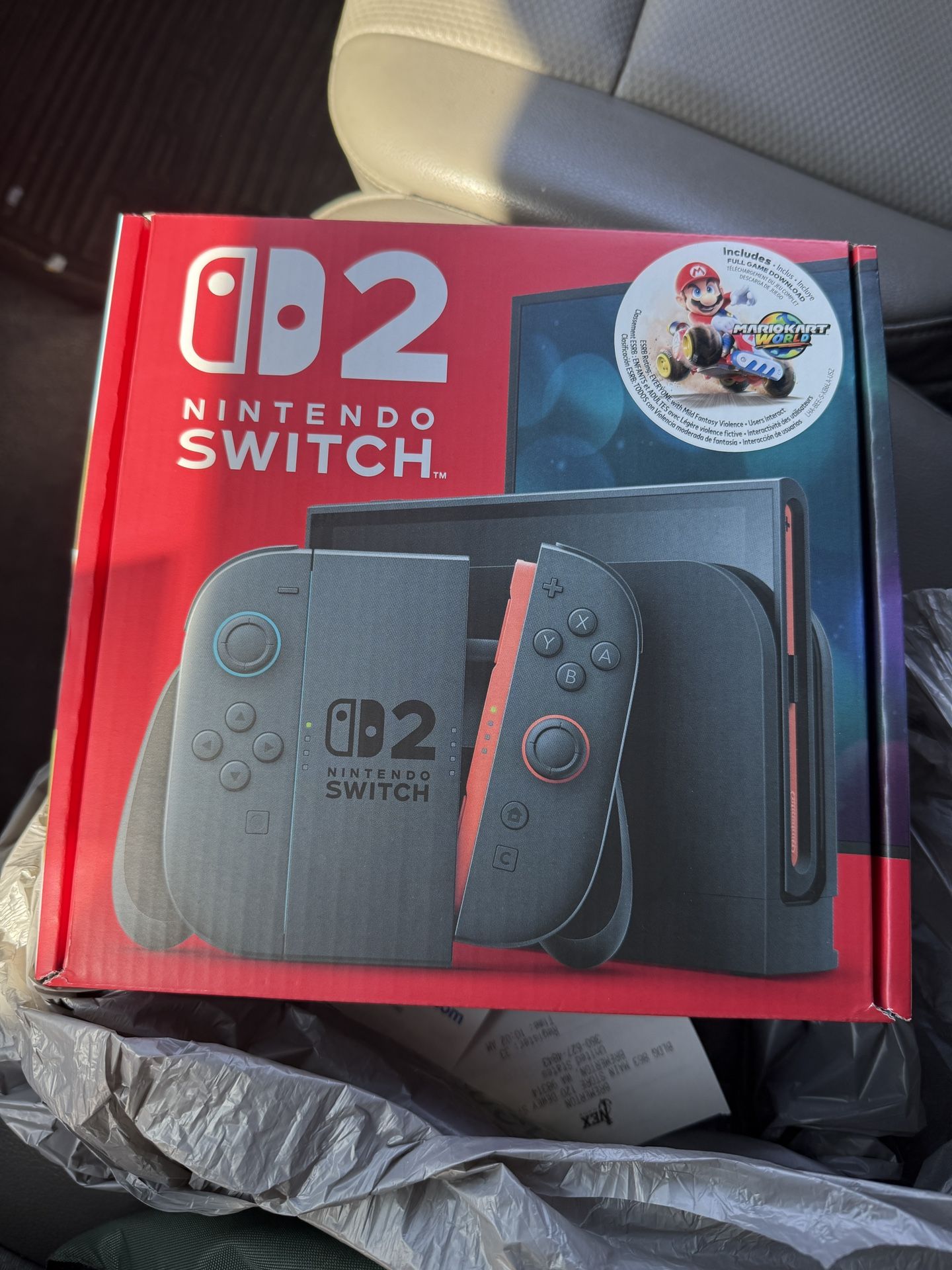 Retail Priced! Nintendo Switch 2 Mario Kart Bundle Brand New Sealed