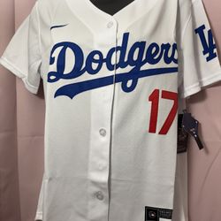 Women Shohei Ohtani #17 Los Angeles Dodgers Nike  White Jersey