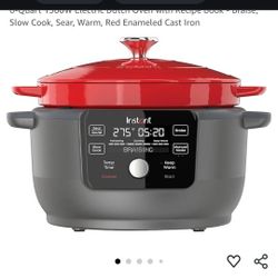 Instant Pot Touch Screen Dutch Oven With Accessories 