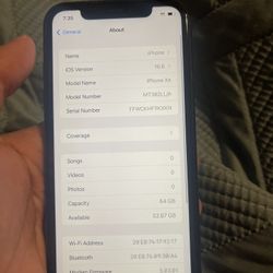 iPhone Xr 64gb Unlocked 