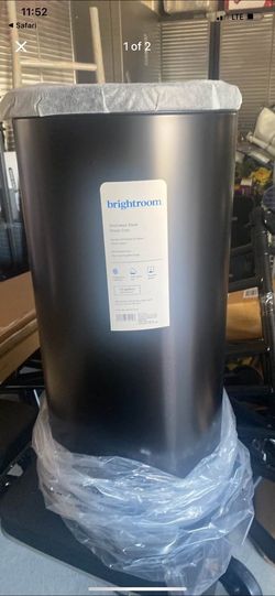 NEW Bright room  Black Matte trash can 30 ml