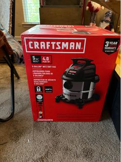 5 Gallon Wet / Dry Vac