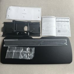 Black HUANUO Keyboard Tray 25”W x  9.84”D