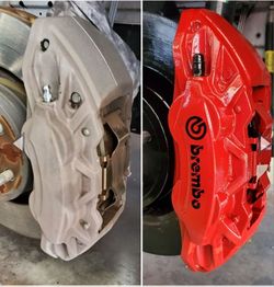 CUSTOM BRAKE CALIPER PAINT