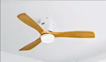 New in box 52" Ceiling Fan Wood Blades
