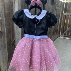 Traje de Mickey mouse vestido de Mickey mouse talla ocho