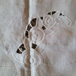 Beautiful Vintage Card Tanle Table Cloth