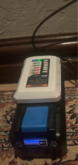 40v Hart Lithium Ion battery and charger